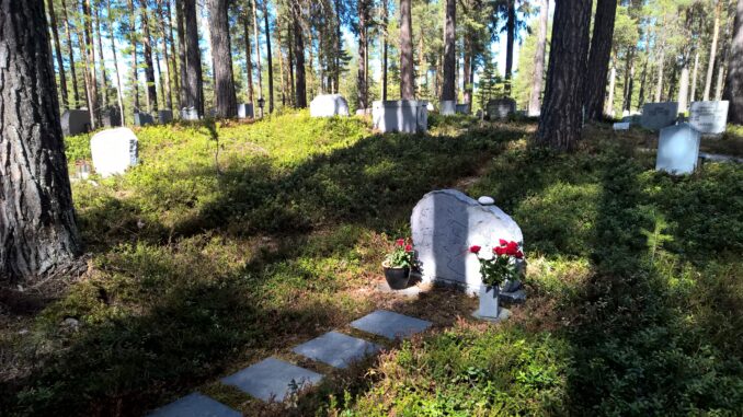 Skogskyrkogård Norra Västerbotten