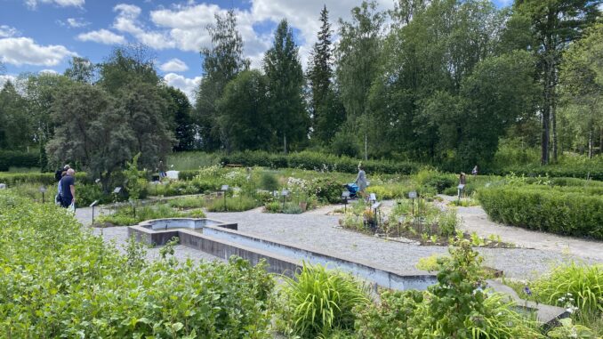 Passa på att besöka en park eller trädgård i sensommartider
