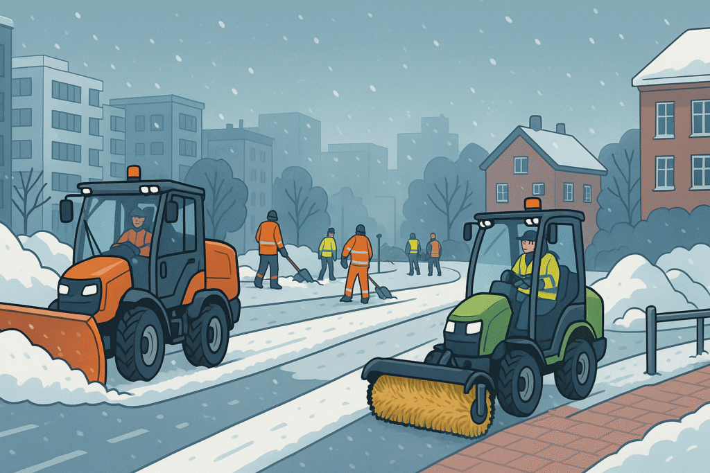Hur utvecklas den kommunala vinterväghållningen