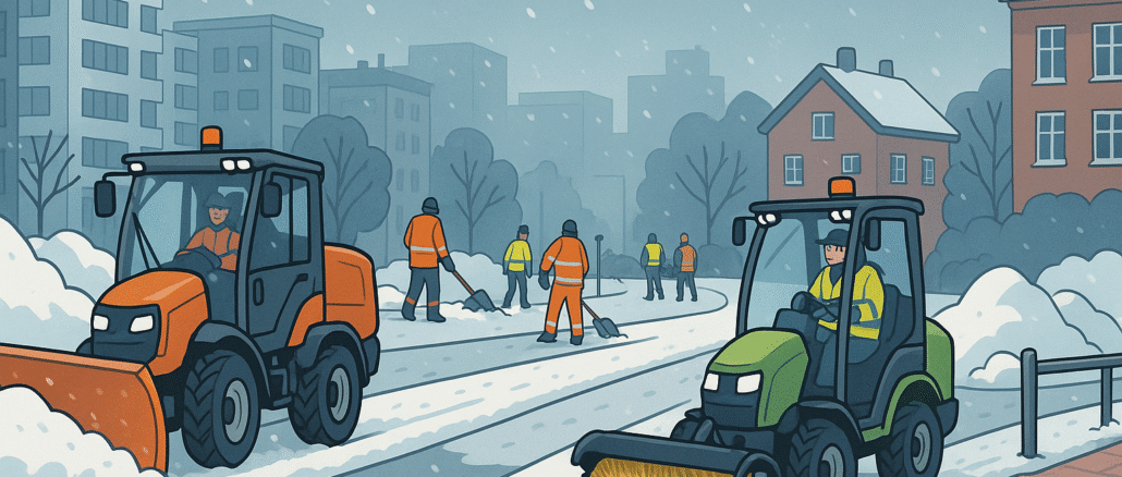 Hur utvecklas den kommunala vinterväghållningen