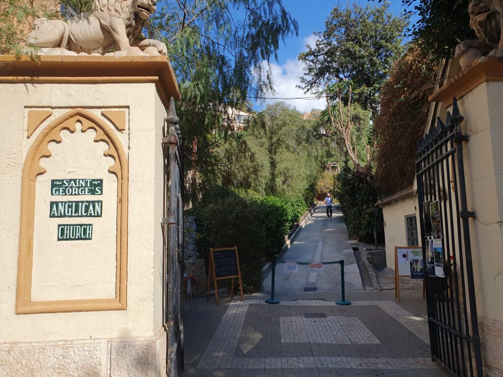 Den engelska kyrkogården i Málaga